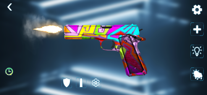 Gun simulator  Gun maker