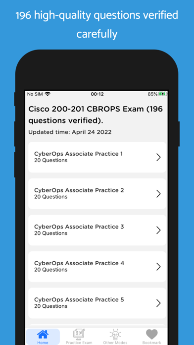 Cisco CBROPS 200-201 2022 iphone images