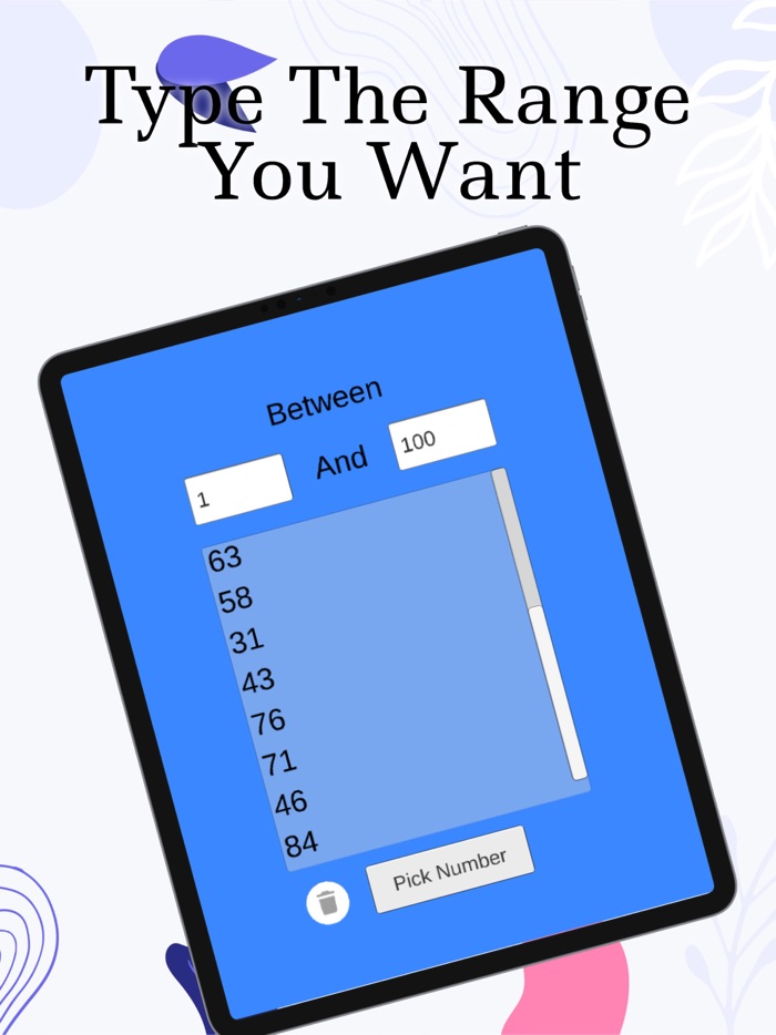 Random Number Picker