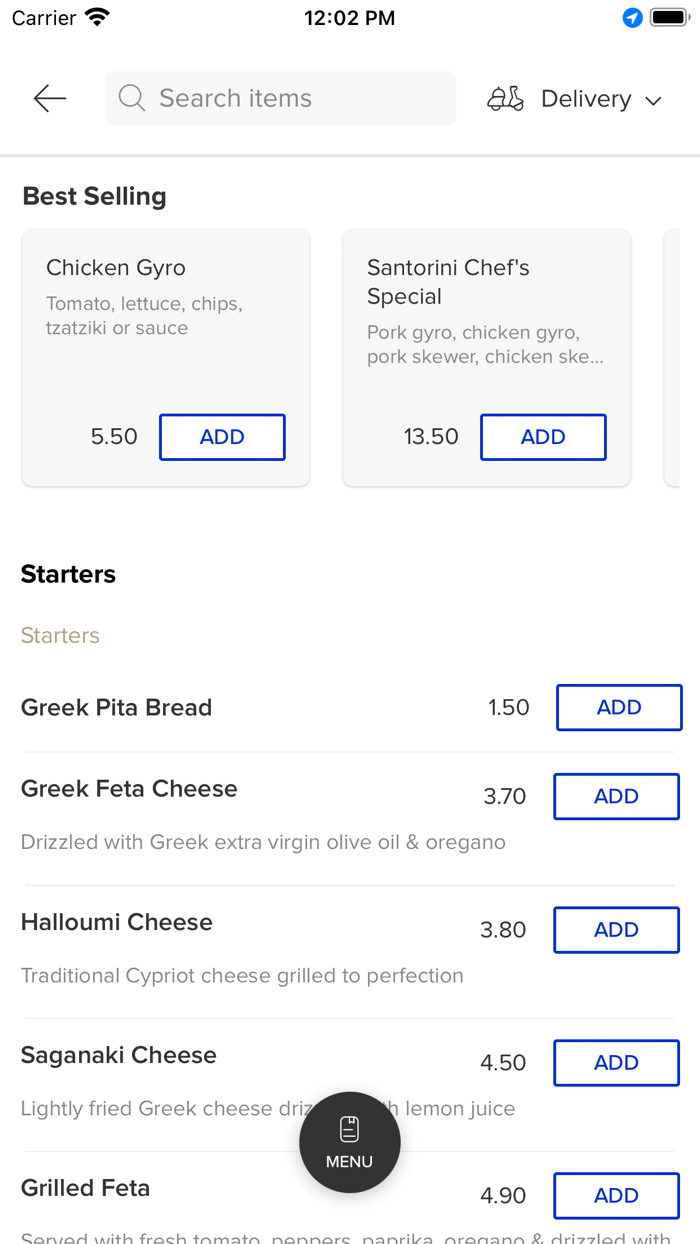 Santarini Greek Gyro