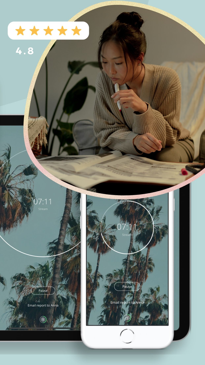 Flip Focus Timer for Pomodoro