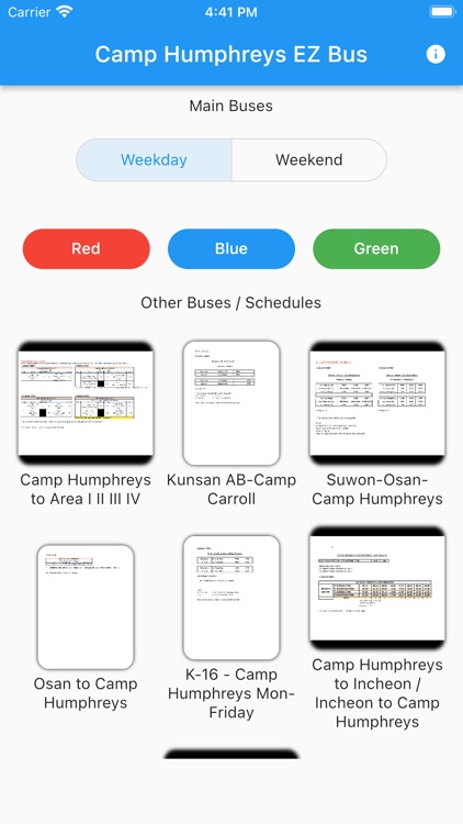 EZ Bus - Camp Humphreys