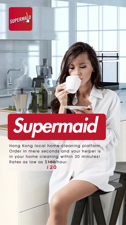 Supermaid Helper-家政鐘點工人家務服務平台