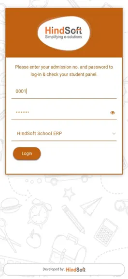 Game screenshot HindSoft School ERP apk