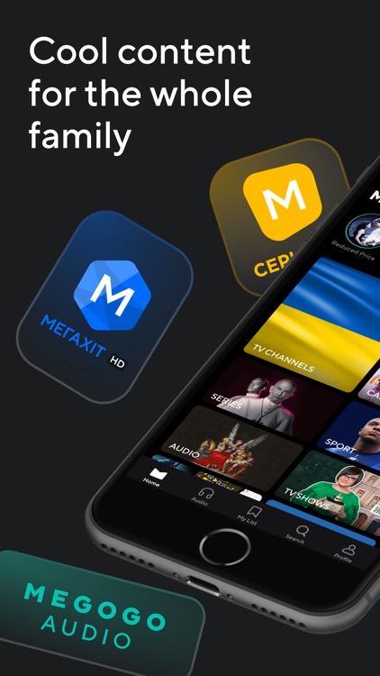 MEGOGO – TV, Movies, Audiobook screenshot-0