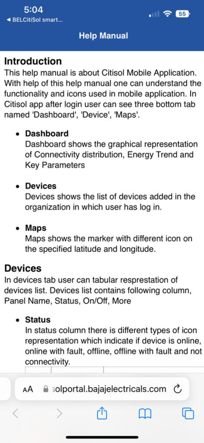 BELCitiSol Smart Lighting