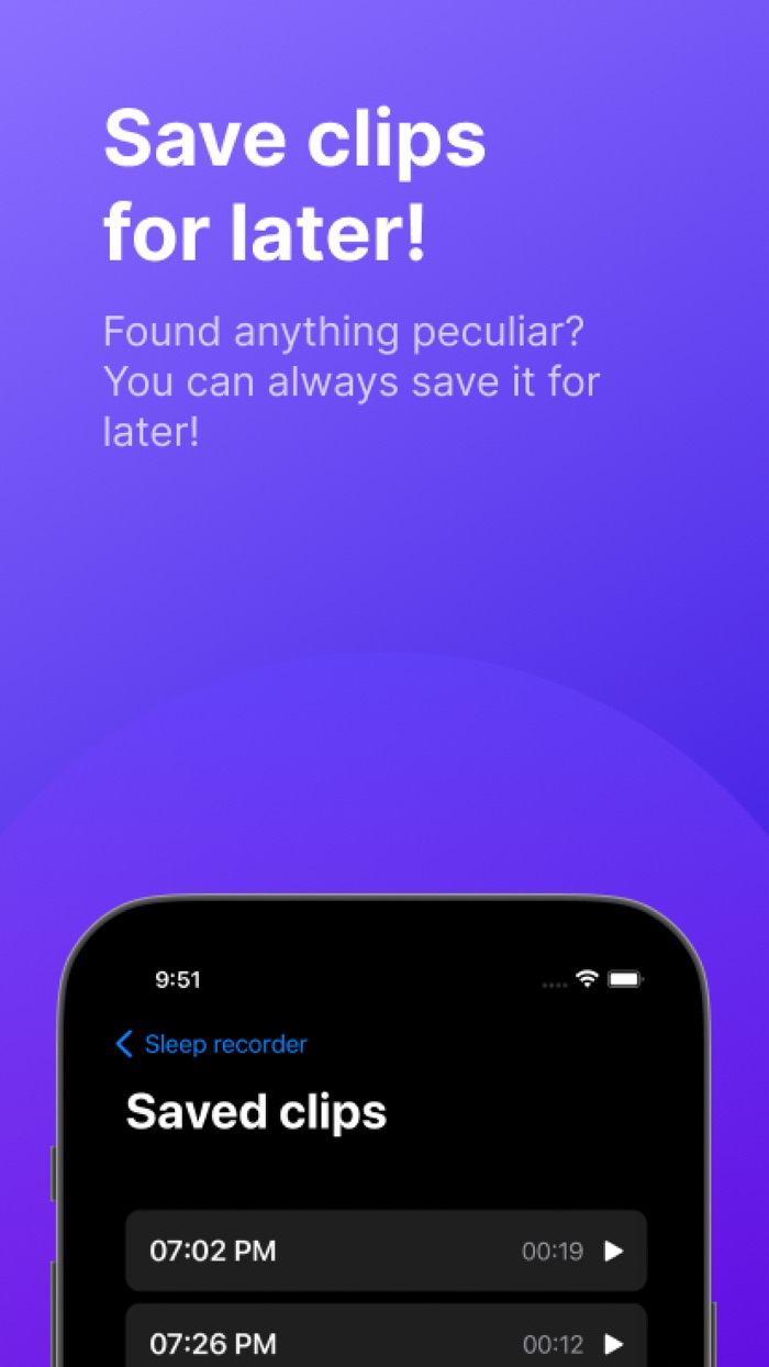 Simple Sleep Recorder