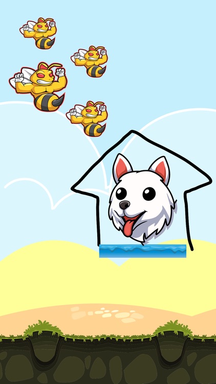 Draw to Save Dog Samoyed screenshot-5