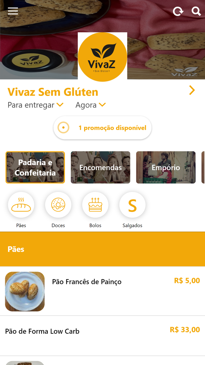 Vivaz Sem Gluten