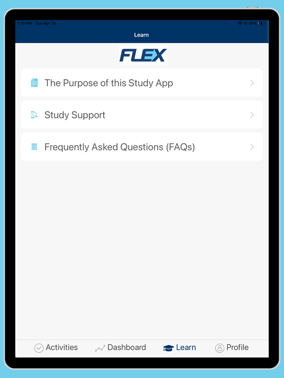 FLEX Study App screenshot 4