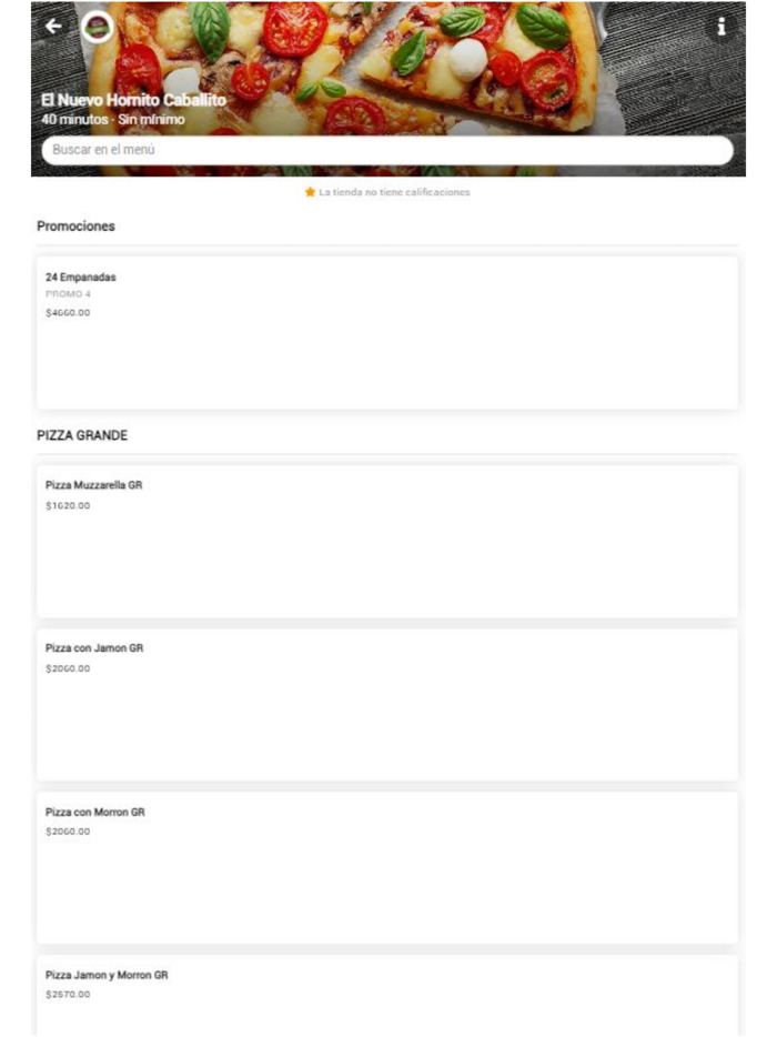 El Nuevo Hornito Caballito