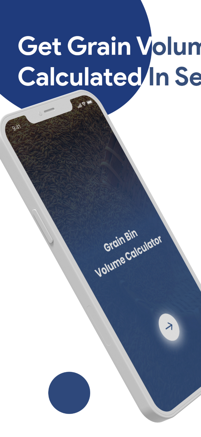 Grain Bin Volume Calculator