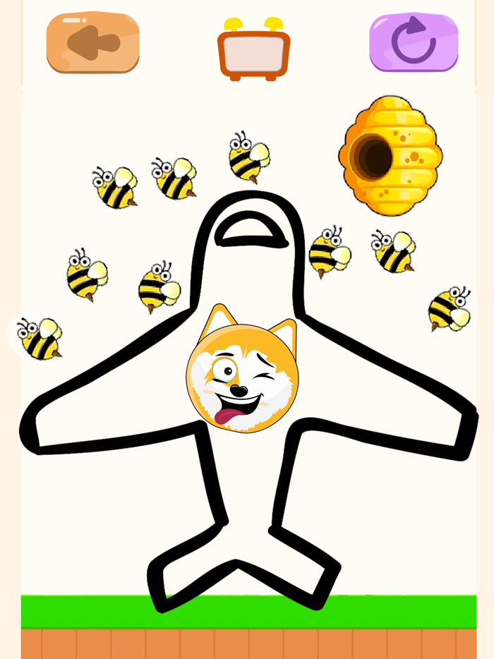 Save The Dog Bee Attack