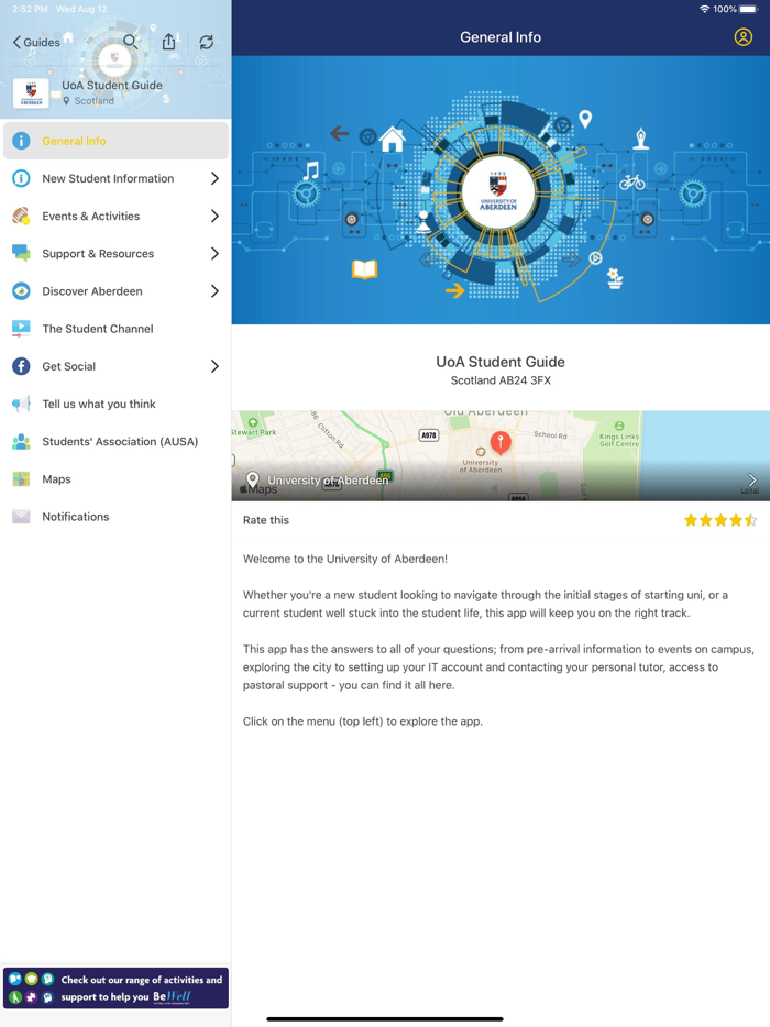 University of Aberdeen Guide