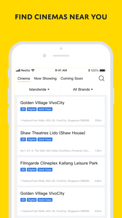 Popcorn - Online ticketing screenshot 3