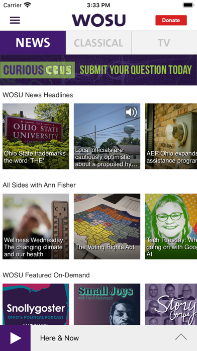 WOSU Public Media App screenshot 3