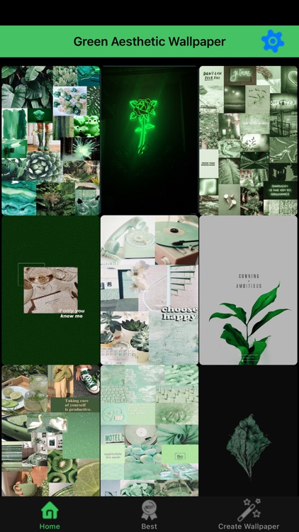 Green Aesthetic Wallpaper - HD