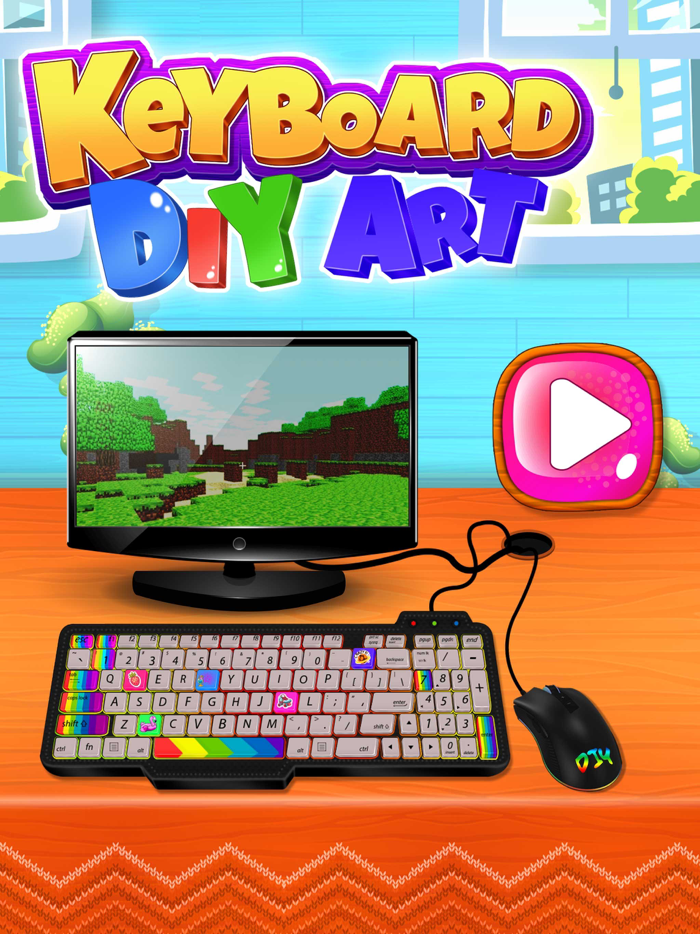 Klavye diy sanat