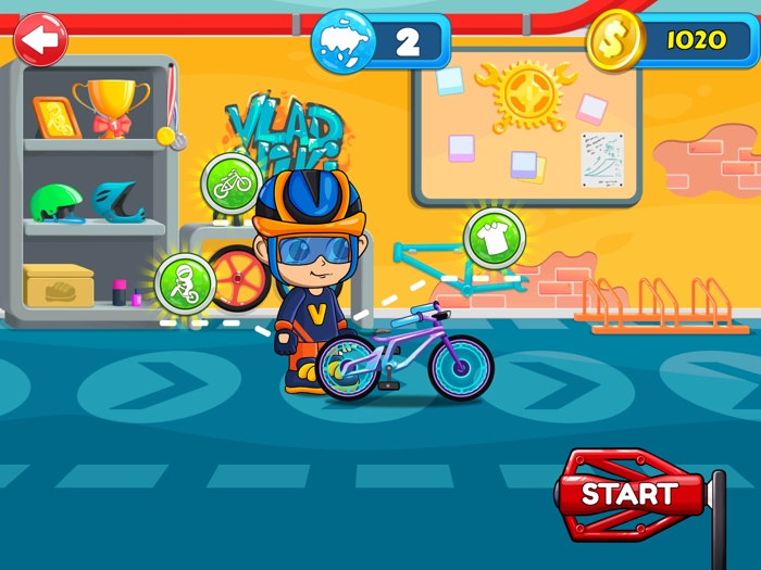 Vlad  Niki Đua xe đạp BMX