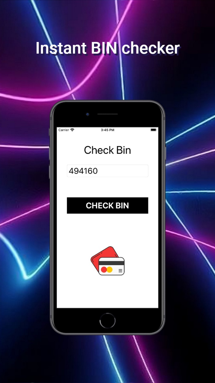 Bin Checker Check card number
