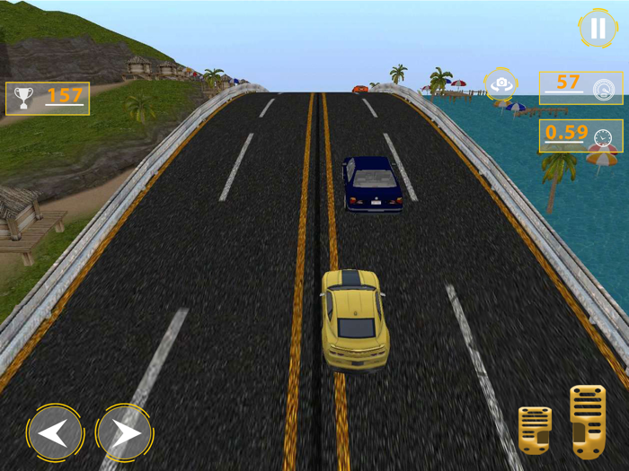 Curved Highway Racer Car Games