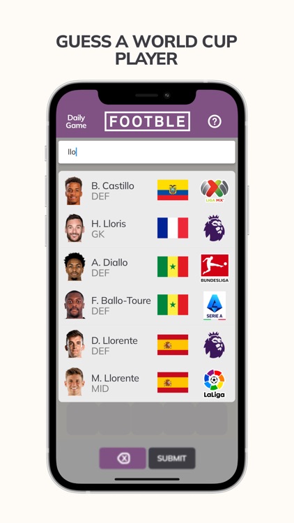 World Cup Footble