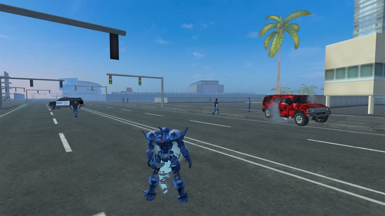 Robot Gangster Crime Hero screenshot-4