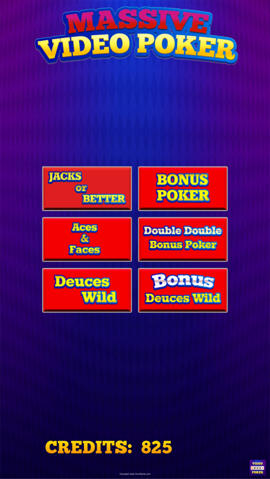 Massive Video Poker Collection screenshot 2