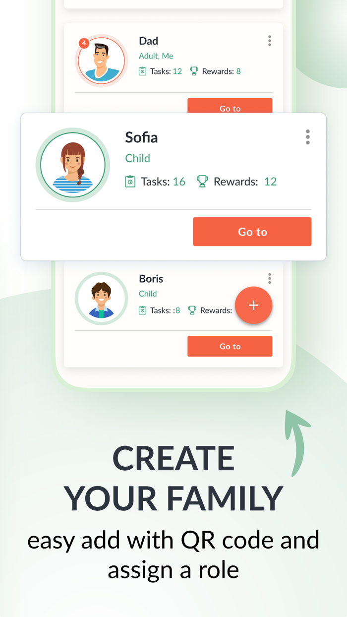 Famoty family routine planner