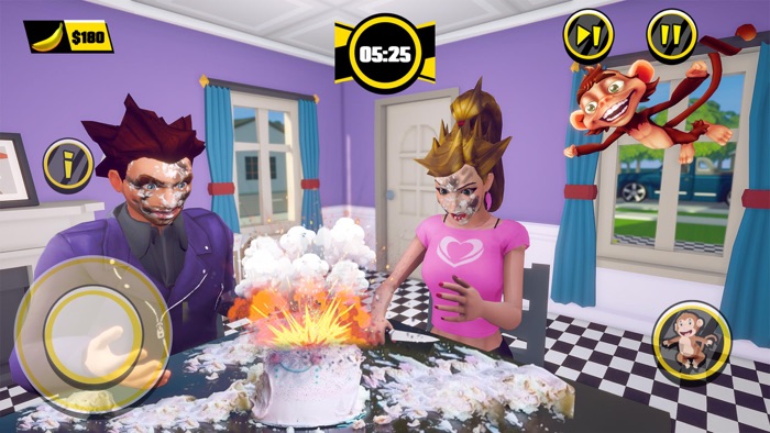 Naughty Monkey Prankster Games