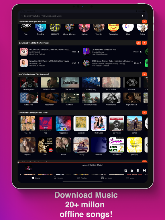 Music Video Player Offline MP3 screenshot 4