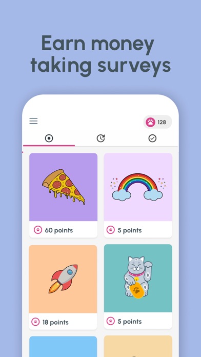 Curious Cat: Paid Surveys screenshot 3