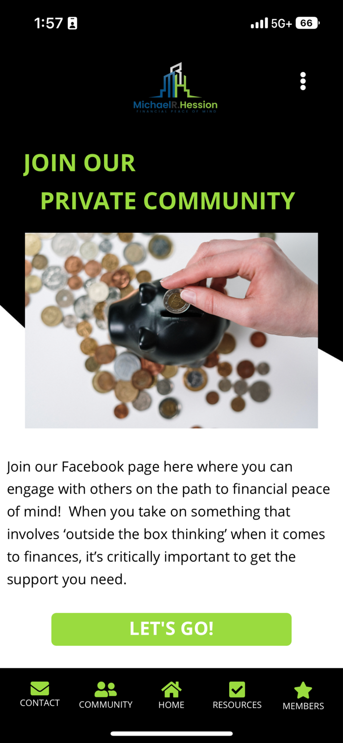 Financial Peace of Mind