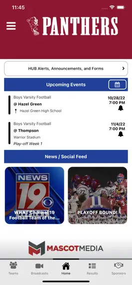 Game screenshot Huntsville Panthers Athletics apk