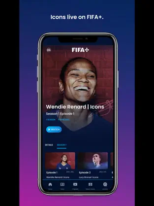 Screenshot 3 FIFA+ | Fútbol en estado puro iphone