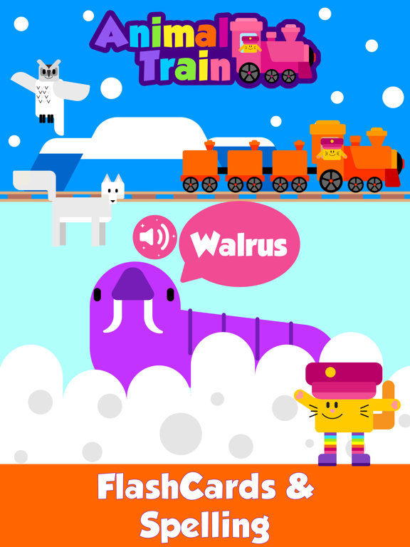 Animal Train - Learning Game screenshot 4