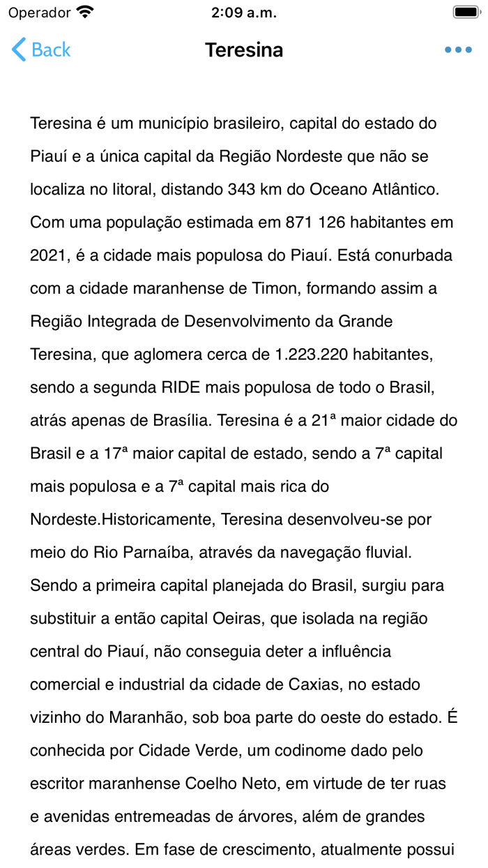 Quiz Estado do Piauí