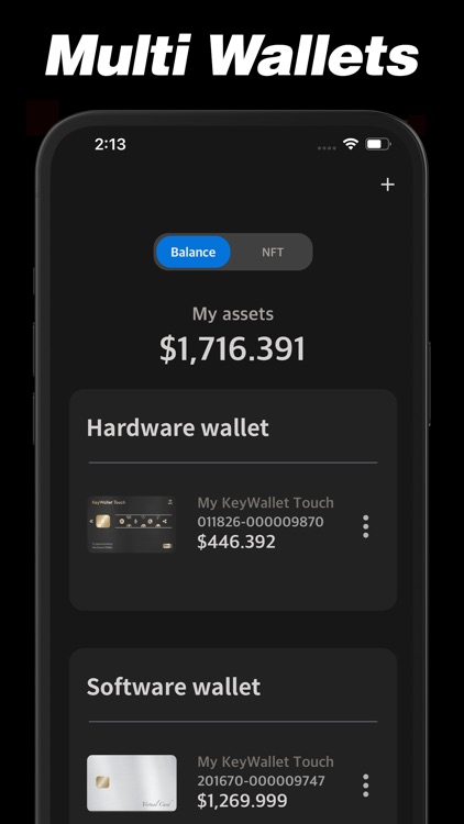 KeyWallet Touch: Crypto Wallet