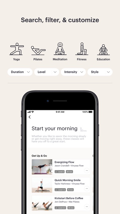 Glo | Yoga and Meditation App - ስክሪንሹት ምስል 2