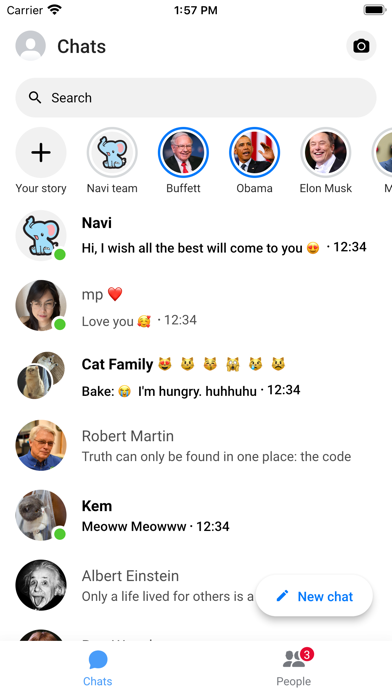 Screenshot #1 pour Conversation Maker