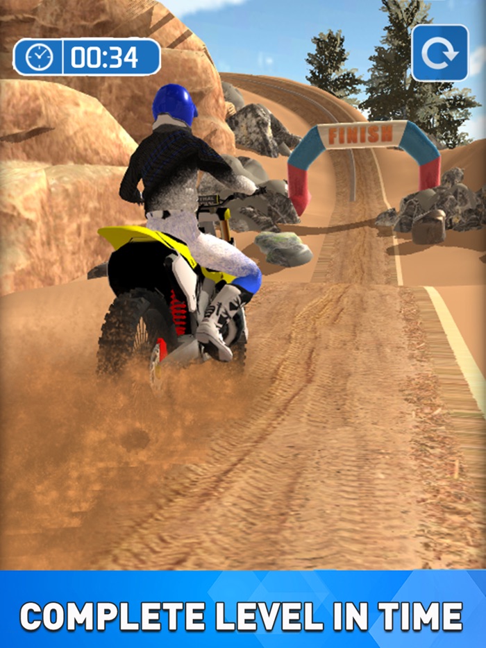 Dirt Bike Motor Racer Stunt 3D