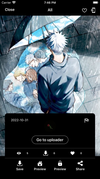 Anime Wallpaper Otaku HD screenshot-1