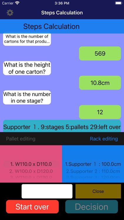 Easy. PalletStackingCalculator