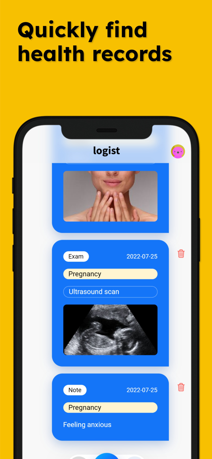 Logist · Nextgen health logger