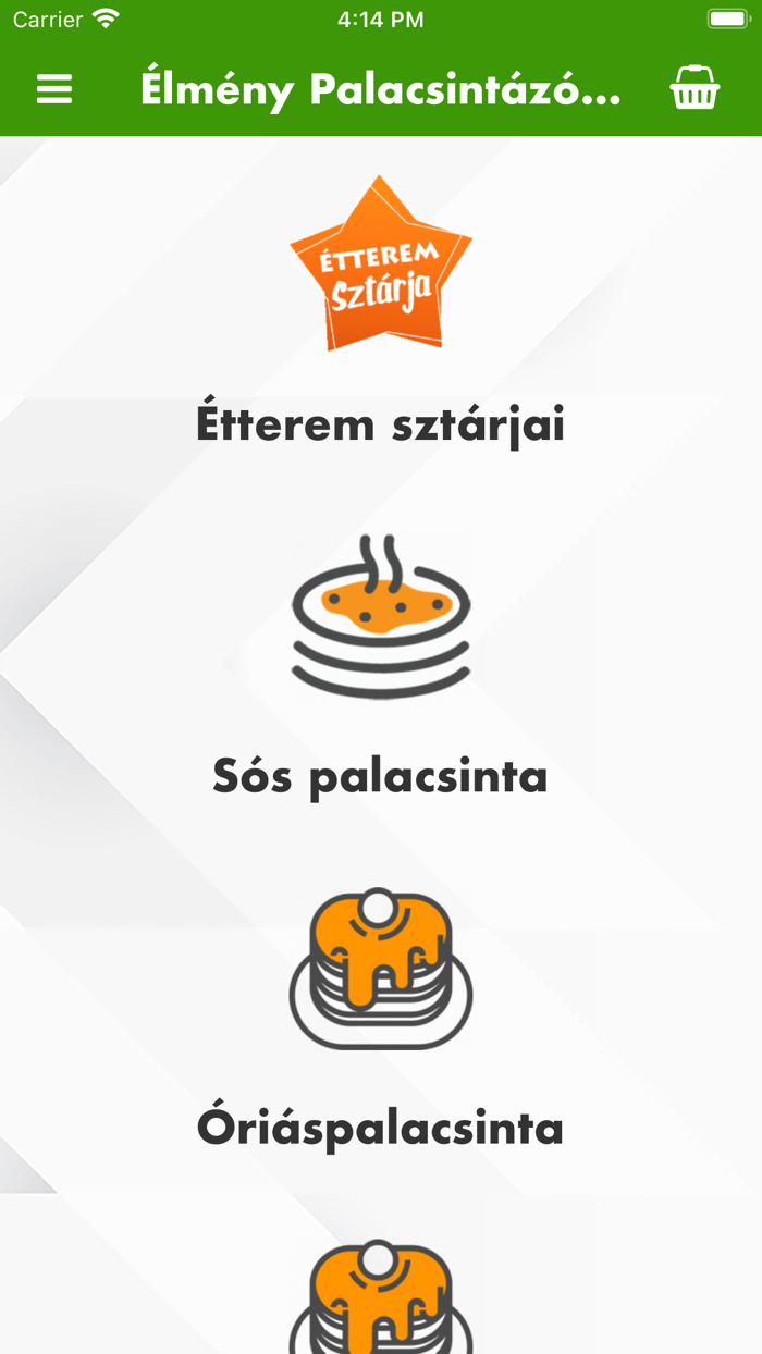 Élmény Palacsintázó és Nasizó