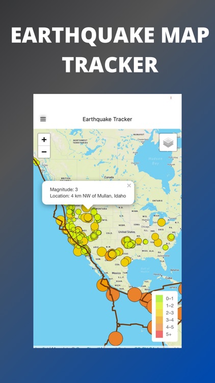 Earthquake Map Tracker