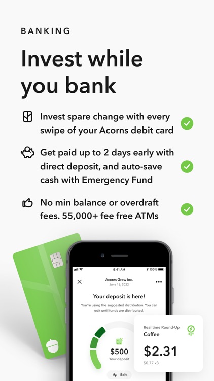 Acorns: Invest Spare Change screenshot-3