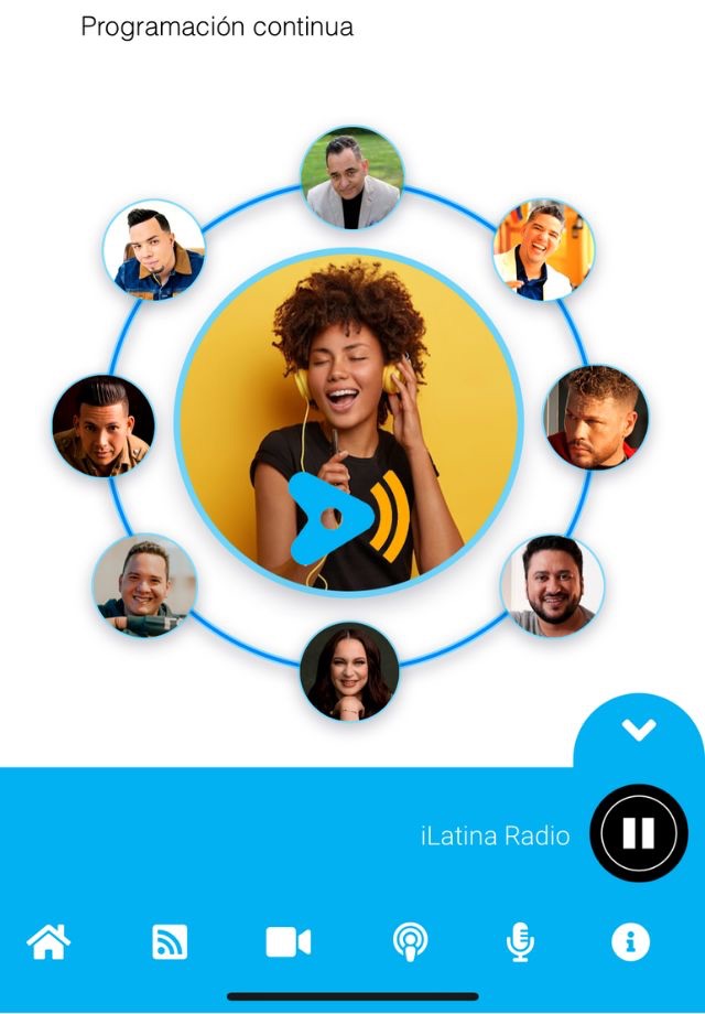 iLatina Radio screenshot 2