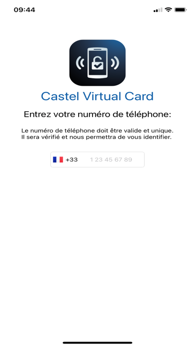 Castel Virtual Card screenshot 2