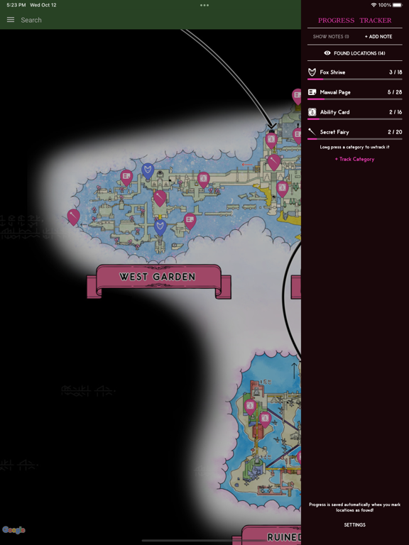 MapGenie: TUNIC Map screenshot 4